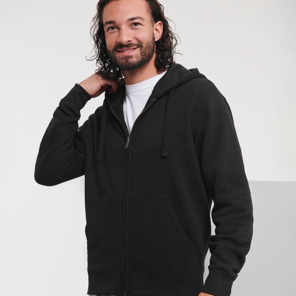 Authentic zipped hooded sweat Thumbnail