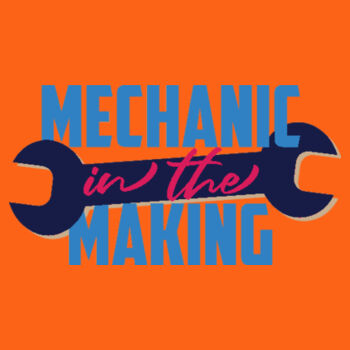 Mechanic In The Making - Kids T-Shirt Design