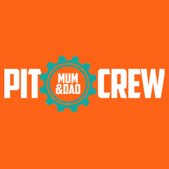 Pit Crew - Mum & Dad - Kids T-Shirt 2 Design