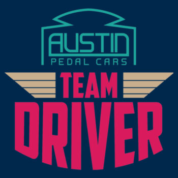 Austin Team Driver - Embroidered Zipped Hoodie Design