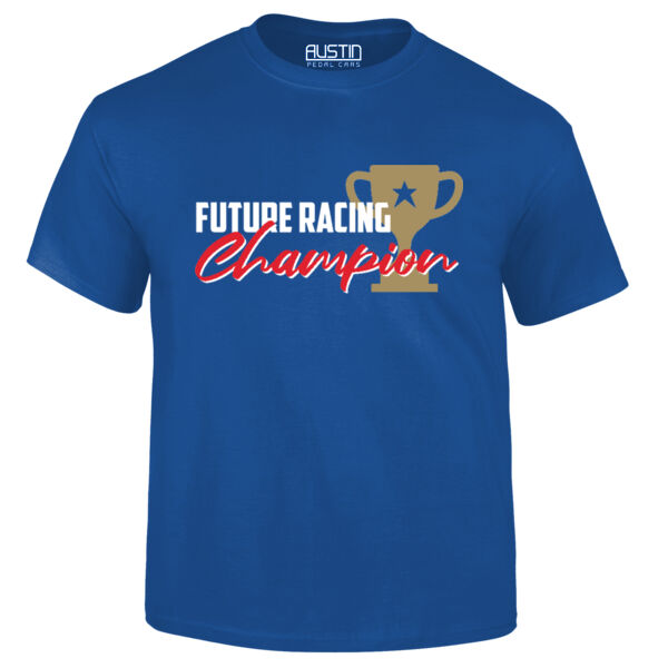 Future Racing Champion Kids T-Shirt Thumbnail