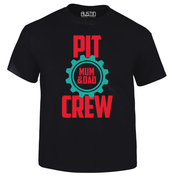 Pit Crew - Mum & Dad - Kids T-Shirt Thumbnail