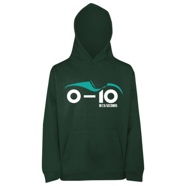 0 - 10 in 7.6 Seconds - Kids Pullover Hoodie Thumbnail
