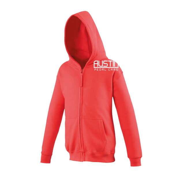 Austin Pedal Cars Logo - Embroidered Zipped Hoodie Thumbnail