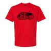 Softstyle™ midweight adult t-shirt Thumbnail