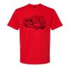 Softstyle™ midweight adult t-shirt Thumbnail