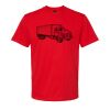 Softstyle™ midweight adult t-shirt Thumbnail