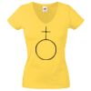 Lady-fit Valueweight V-Neck T-Shirt Thumbnail