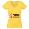 Lady-fit Valueweight V-Neck T-Shirt Thumbnail